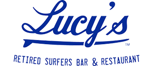 Home 36 Lucy's retired surfers bar and restaurant logo