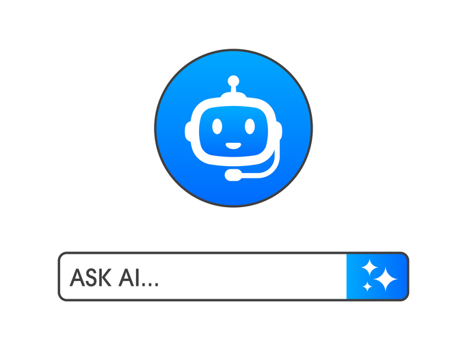 How AI Is Changing Web Design: What Louisiana Business Owners Need to Know 2 illustrated graphic of AI Search, SEO, Content