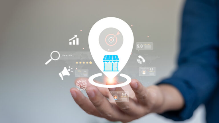 How to Optimize Your Website for Local SEO in New Orleans & Metairie – 12 Best Practices 3 Digital marketing concept of local SEO strategy for small business to improve online visibility and attract nearby customers through search engine optimization.