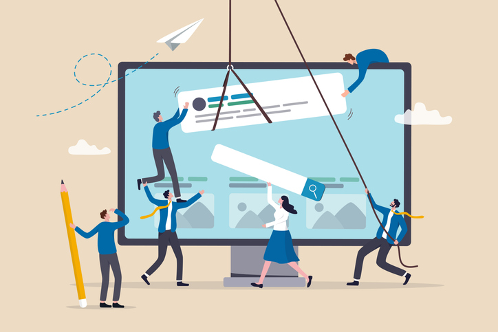 The Real Reasons Your Business Needs a Web Development Company 2 team building website