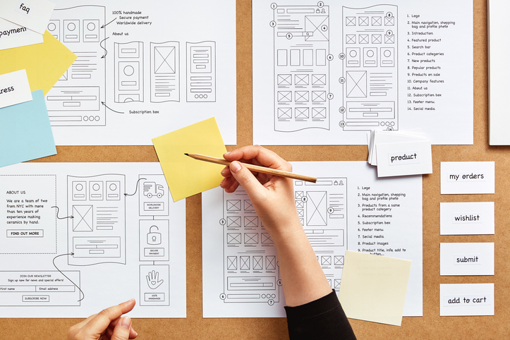 The Real Reasons Your Business Needs a Web Development Company 1 web UX designer project plan